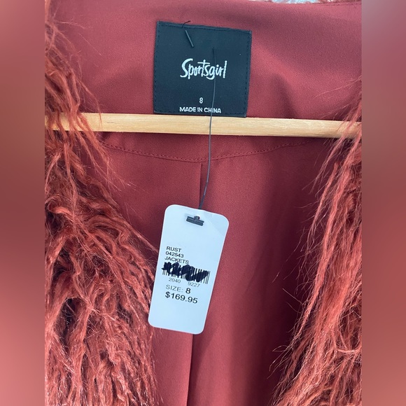 BNWT Shaggy faux fur jacket - Picture 2 of 5